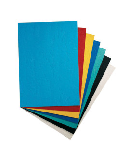 Plats De Couvertures Pavo A4 - Lot De 100 - Grain Cuir Vert - 250 G - Pour Reliure Et Présentation